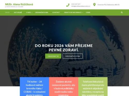 MUDr. Alena Růžičková