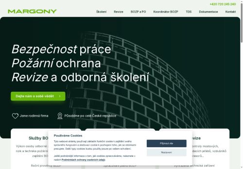 Zobrazit webové stránky MARGONY s.r.o.