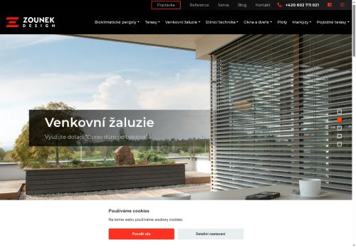 Zobrazit webové stránky Zounek Design