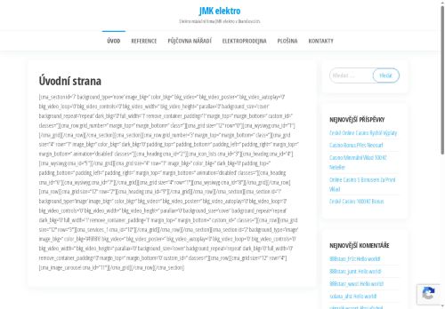 Zobrazit webové stránky JMK elektro, s.r.o.
