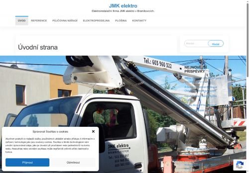 Zobrazit webové stránky JMK elektro, s.r.o.
