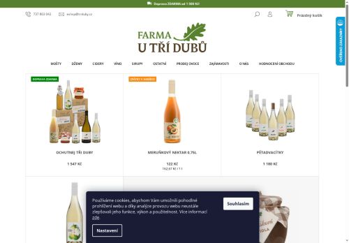 FARMA U TŘÍ DUBŮ s.r.o. nabízí práci na pozici pěstitelé zemědělských plodin m/ž v obci Stošíkovice na Louce