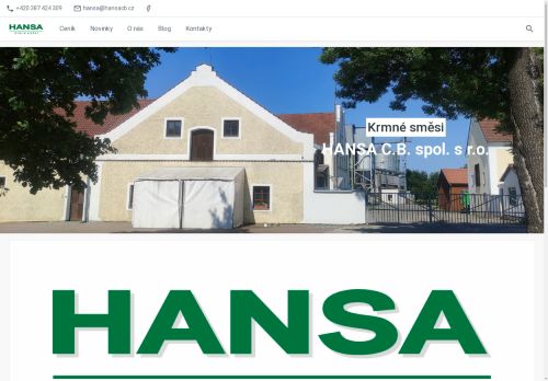 Webové stránky FARMA Staré Město s.r.o., Staré Město pod Landštejnem