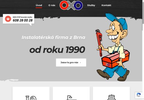 OXO plus s.r.o. nabízí práci na pozici Instalatéři vodovodů - m/ž v obci Brno