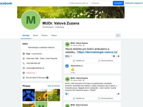 Kožní ambulance - MUDr. Zuzana Valová