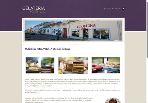 Zobrazit webové stránky Cukrárna GELATERIA