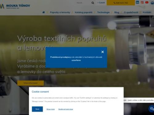 MOUKA TIŠNOV, s.r.o.
