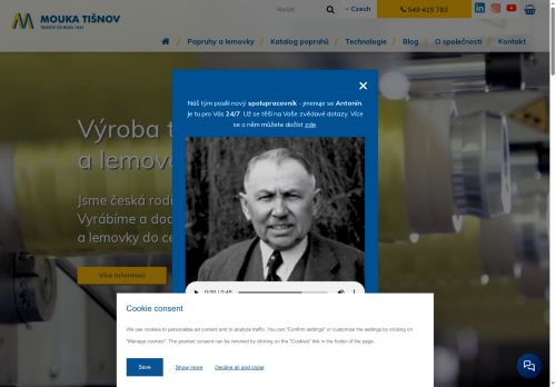 Zobrazit webové stránky MOUKA TIŠNOV, s.r.o.