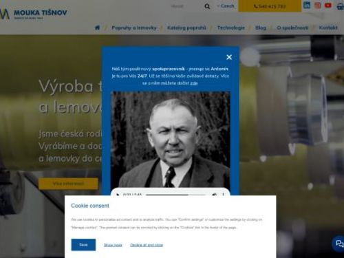 MOUKA TIŠNOV, s.r.o.