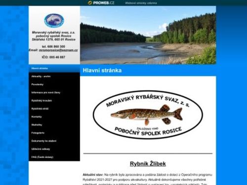 Moravský rybářský svaz, pobočný spolek Rosice