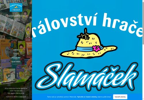 Zobrazit webové stránky Království hraček Slamáček