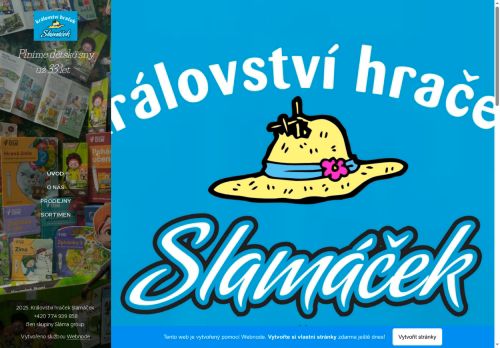 Zobrazit webové stránky Království hraček Slamáček