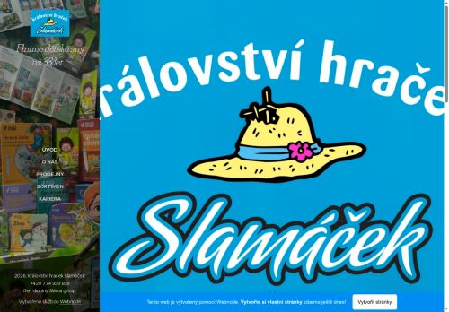 Zobrazit webové stránky Království hraček Slamáček