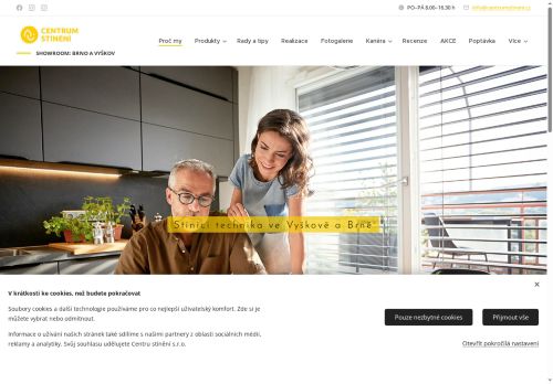 Zobrazit webové stránky Centrum stínění s.r.o.
