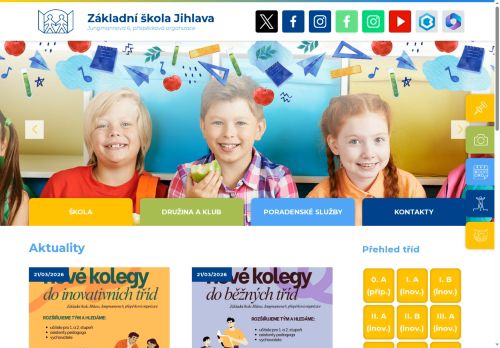 Základní škola Jihlava, Jungmannova 6, příspěvková organizace nabízí práci na pozici ekonom/ekonomka v obci Jihlava