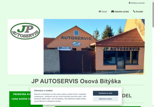 Zobrazit webové stránky JP AUTOSERVIS