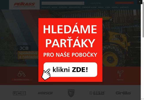 PEKASS a.s. nabízí práci na pozici SKLADNÍK v obci Milovice