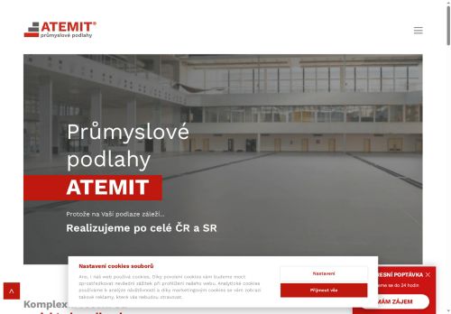 ATEMIT, s.r.o. nabízí práci na pozici Podlaháři (kromě parketářů) v obci Brno