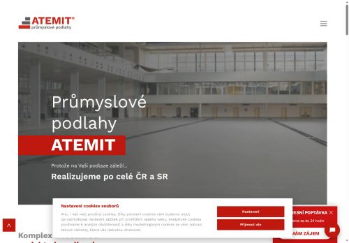 ATEMIT, s.r.o. nabízí práci na pozici Podlaháři (kromě parketářů) v obci Brno