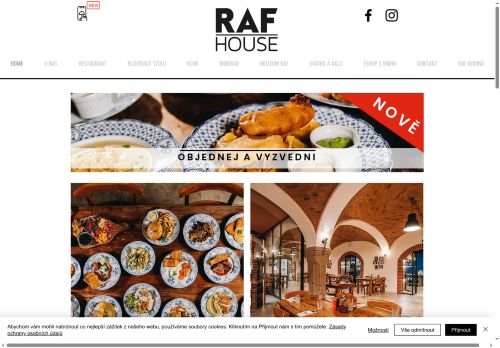 Zobrazit webové stránky RAF House