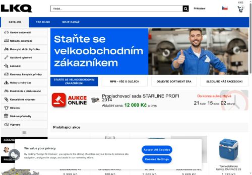 LKQ CZ s.r.o. nabízí práci na pozici Technical Product Manager v obci Praha