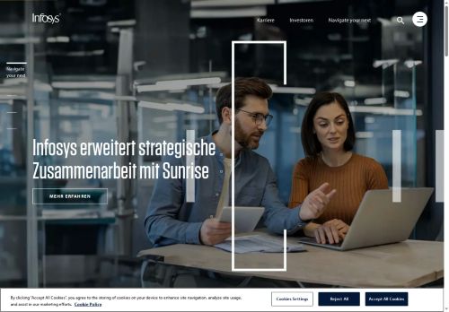 Infosys (Czech Republic) Limited s.r.o. nabízí práci na pozici Pracovníci v zákaznických kontaktních centrech - m/ž v obci Brno