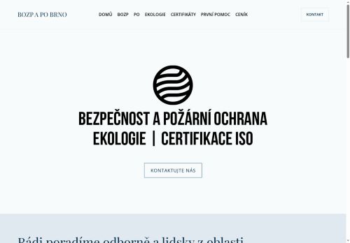 Zobrazit webové stránky BOZP a PO Brno