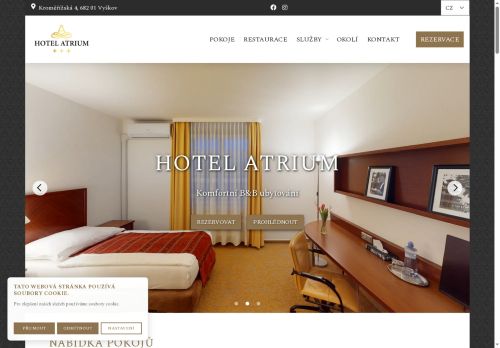 Zobrazit webové stránky Hotel Atrium