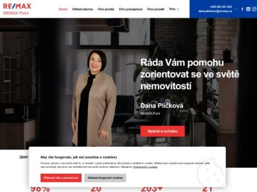 Realitní a hypoteční makléř - Dana Pličková