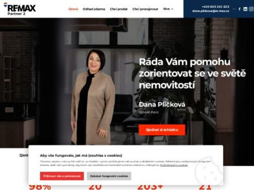 Realitní a hypoteční makléř - Dana Pličková