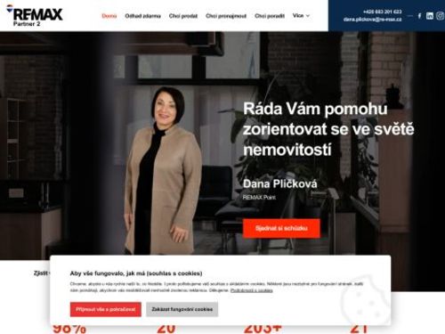 Realitní a hypoteční makléř - Dana Pličková