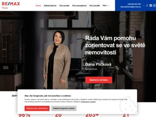 Realitní a hypoteční makléř - Dana Pličková