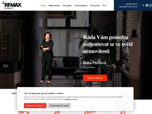Realitní a hypoteční makléř - Dana Pličková