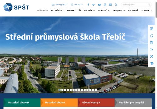 Střední průmyslová škola Třebíč nabízí práci na pozici UČITEL/KA PRO VÝUKU ODBORNÝCH PŘEDMĚTŮ IT v obci Třebíč