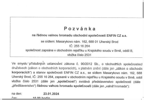 ENFIN CZ a.s. nabízí práci na pozici prodavač/ka potravin v obci Uherský Brod