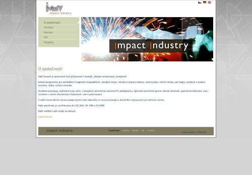 IMPACT INDUSTRY BRNO, a.s. nabízí práci na pozici Svářeč (m/ž) v obci Rosice