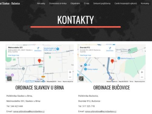 Oční ambulance MUDr. Soňa Vybíralová