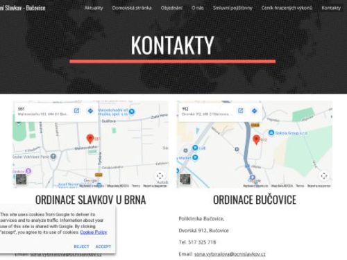 Oční ambulance MUDr. Soňa Vybíralová