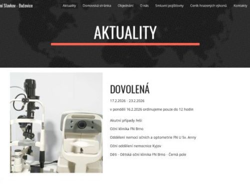 Oční ambulance MUDr. Soňa Vybíralová