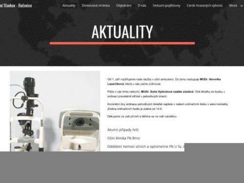 Oční ambulance MUDr. Soňa Vybíralová