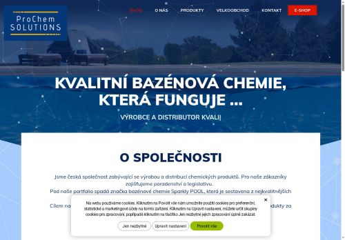ProChem Solutions s.r.o. nabízí práci na pozici SKLADNÍK/SKLADNICE v obci Horní Štěpánov