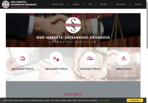 Mgr. Markéta Šafránková Křivanová nabízí práci na pozici ADVOKÁTNÍ KONCIPIENT (M/Ž) v obci Třebíč