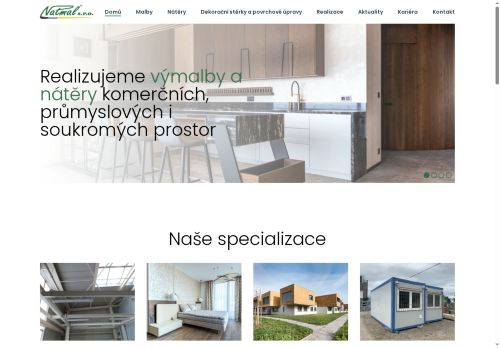 NATMAL s.r.o. nabízí práci na pozici Malíř a natěrač v obci Brno
