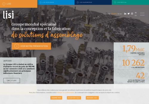 LISI AUTOMOTIVE FORM a.s. nabízí práci na pozici lisař/ka - seřizovač/ka v obci Čejč