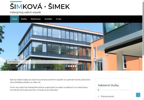 Zobrazit webové stránky Ing. Martin Šimek