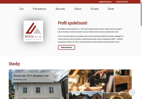 MiSta stavební společnost s.r.o. nabízí práci na pozici Zedníci (kromě zedníků ohnivzdorného zdiva) v obci Nedakonice