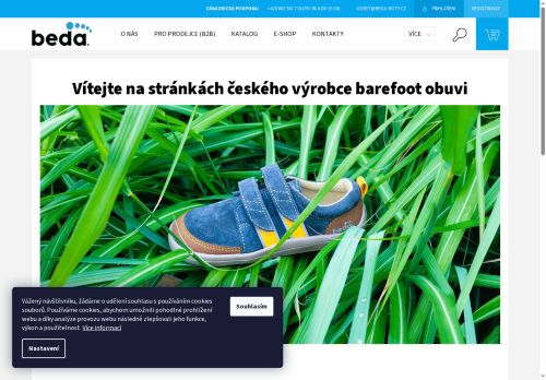 Webové stránky BEDA s.r.o., Vranovice