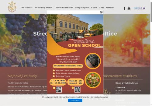 Střední vinařská škola Valtice, příspěvková organizace nabízí práci na pozici INSTRUKTOR/ INSTRUKTORKA AUTOŠKOLY v obci Valtice