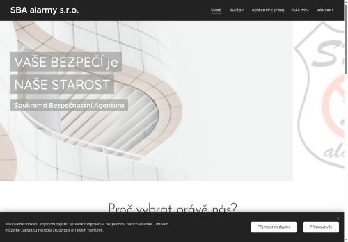 SBA group s.r.o. nabízí práci na pozici Člen výjezdové skupiny/ostraha (m/ž) v obci Žďár nad Sázavou