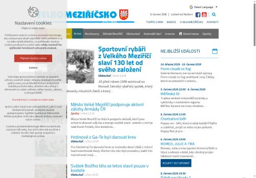 Zobrazit webové stránky Zpravodaj Velkomeziříčsko